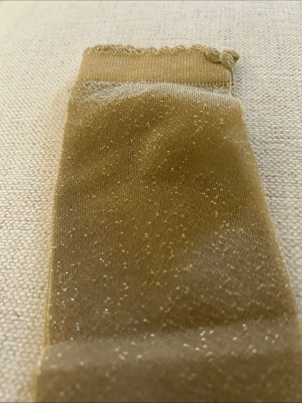 High Heel Jungle SHEER MAGIC KNEE SOCK - GOLD